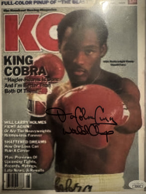 Donald Curry signed autographed 8x10 Super Rare boxing photo. COA