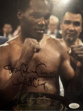 Donald Curry signed autographed 8x10 Rare boxing photo. COA