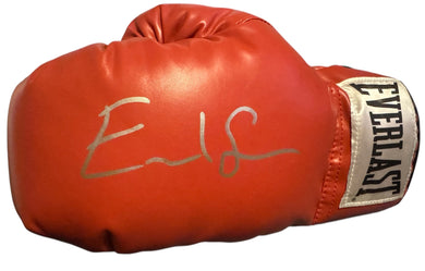 Errol Spence Jr. signed authentic autographed red everlast boxing glove COA