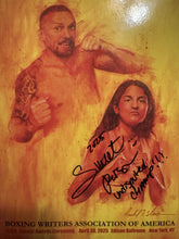 Gabriela Fundora signed Autographed Boxing Rare Program/Magazine. COA