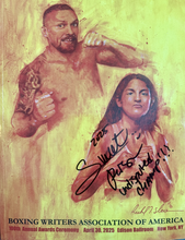 Gabriela Fundora female fighter champion signed BWAA program. Photo proof COA