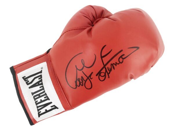 George Foreman Signed Autographed Everlast Red Boxing Glove ...