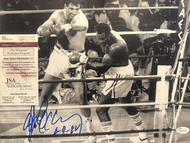 Gerry Cooney signed autographed 11x14 photo vs Larry Holmes boxing JSA photo