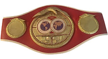 Mike Tyson signed autographed IBF Full size Championship Belt with COA.