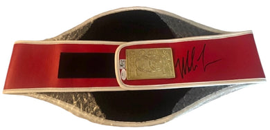Mike Tyson signed autographed IBF Full size Championship Belt with COA.