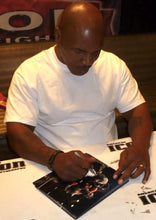 Mike Tyson Signed 8x10 Photo PSA/DNA COA w/ Iron Insc Autographed