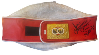 James Toney signed autographed IBF Full size Championship Rare Boxing Belt COA