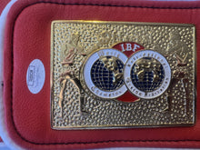 James Toney signed autographed IBF Full size Championship Rare Boxing Belt COA