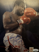 Larry Holmes signed autographed boxing 8x10 size Rare Vintage photo COA.