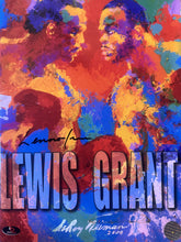 Lennox Lewis Autographed Signed Rare Vintage Boxing Magazine/program COA