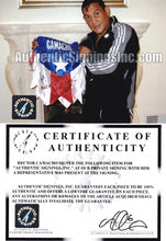 Hector "Macho" Camacho Autographed Signed Puerto Rico Boxing Trunks ASI Proof