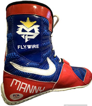 Manny Pacquiao Autographed Rare Boxing Boots PSA COA