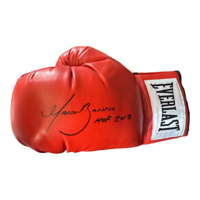 Marco Antonio Barrera Rare Signed Autographed Red Boxing Glove COA