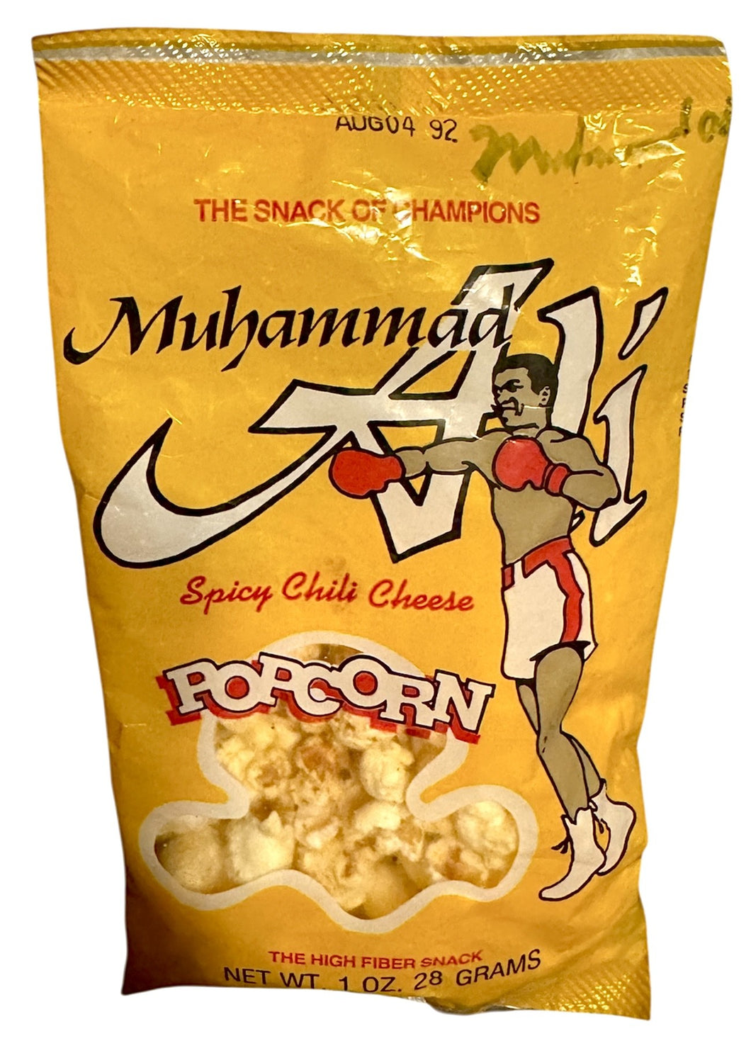 Muhammad Ali signed Rare autographed Vintage Chips signed in black COA