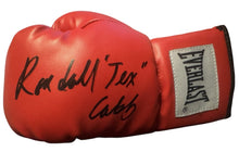 Randall Craig Tex Cobb autographed signed authentic Rare Boxing Glove.