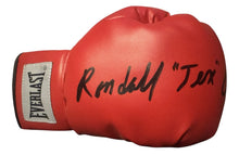 Randall Craig Tex Cobb autographed signed authentic Rare Boxing Glove.