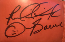 Riddick Bowe signed autographed inscribed red everlast boxing glove COA
