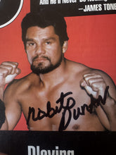 Roberto Duran Autographed Signed rare full Boxing Magazine/program COA