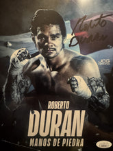 Roberto Duran signed autographed 8x10 Rare Hands of Stone boxing photo COA