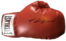 Terence Crawford Autographed Red Everlast Boxing Glove