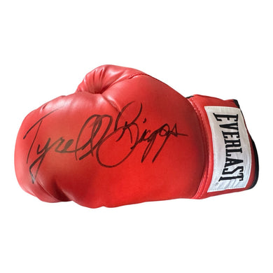 Tyrell Biggs Signed Authentic Autographed Boxing Glove Hand Signed COA