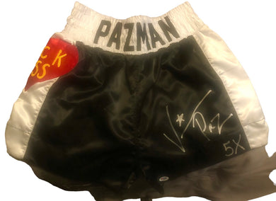 Vinny Paz Autographed Custom Signed Rare Championship Boxing Trunks PSA/DNA