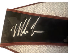 Mike Tyson signed autographed WBA Full size Championship Belt with COA.