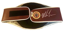 Mike Tyson signed autographed WBO Full size Championship Belt with COA.