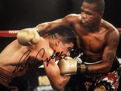 Nate Campbell signed autographed 8x10 Rare boxing photo. COA