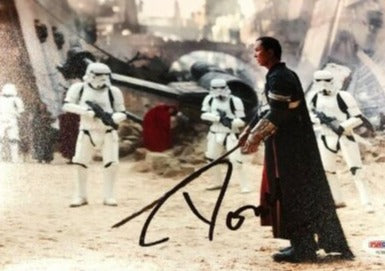 DONNIE YEN SIGNED 8X10 PHOTO STAR WARS ROGUE ONE AUTOGRAPHED PSA COA