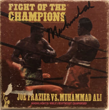 Ali Autographed Super Rare 8mm Film Album Cover hand signed