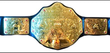 The World Heavyweight Championship wrestling belt