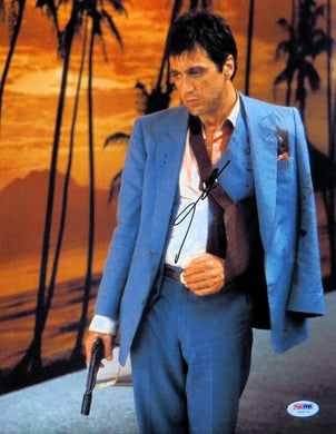 Al Pacino Signed Autographed 11X14 Photo Scarface Arm in Sling Vert. PSA V93161