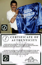 Alexis Arguello Signed Autographed Boxing Custom Rare Robe ASI Certified