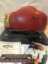 Muhammad Ali Autographed Red Everlast Old Vintage Boxing Gloves, Auction House