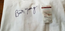 Burt Young signed Shamrock Meats butcher coat Paulie Rocky coa.