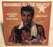 Muhammad Ali aka Cassius Clay Autographed Rare Record Album Cover hand signed in blue ink with photo proof