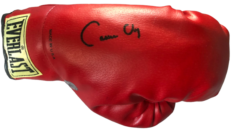 Cassius Clay Autographed Everlast Boxing Glove with A Bold