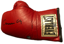 Cassius Clay autographed signed large in bold black marker dual certified Boxing Glove.