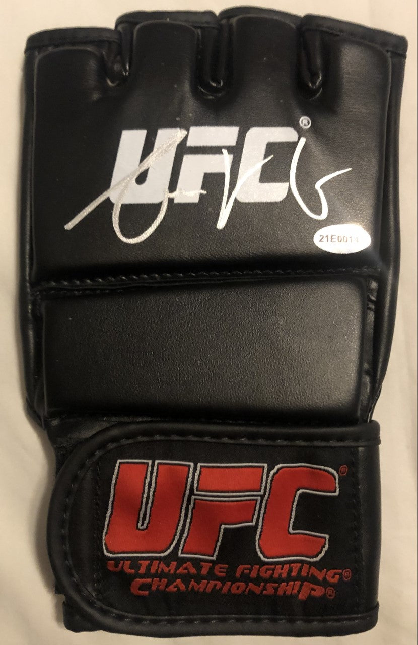 Conor McGregor Autographed signed in Silver Black UFC MMA Glove Certified.