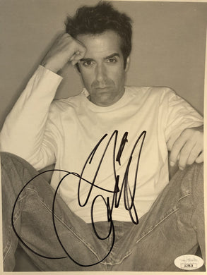 David Copperfield American magician Autographed signed 8x10 Photo. JSA Certified