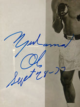 Muhammad Ali Vintage Autographed signed photo with inscription and dated JSA.