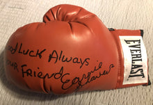 Earnie Shavers Autographed Signed inscription Boxing Glove Everlast