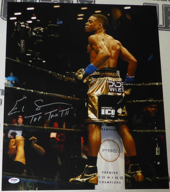 Errol Spence Jr. Signed Autographed 16x20 Photo PSA/DNA COA Boxing Champ