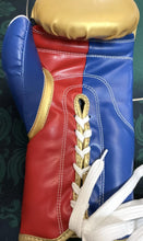 Floyd Mayweather Jr., Autographed Grant Boxing Glove in Blue signature