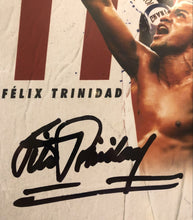 Felix "Tito" Trinidad signed black autographed 8x10 size Boxing Photo JSA