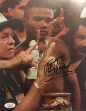 Felix Tito Trinidad signed black autographed 8x10 Boxing Photo JSA