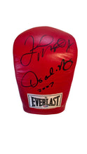 Floyd Mayweather Jr. and Oscar De La Hoya Autographed Boxing Glove, Authentic PSA