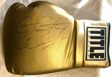 Gennady Golovkin Autographed Huge 22" Title Gold Boxing Glove in Black Signature
