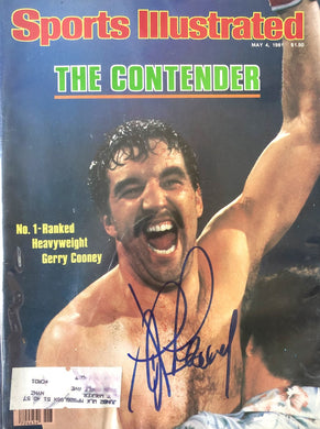 Gerry Cooney signed autographed Sports Illustrated magazine! Authentic!